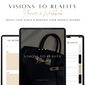 Planner: Visions to Reality - Minimal Theme