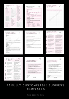 Makeup Artist Business Templates *ENGLISH*