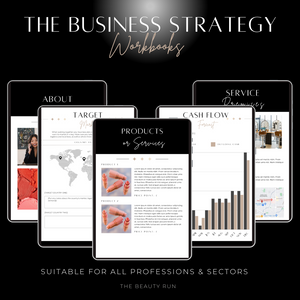 The Business Strategy Workbooks (Marketing, Branding & Business Plan)