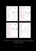 Makeup Artist Business Templates *ENGLISH*
