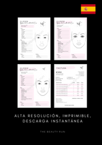 Makeup Artist Business Templates *SPANISH*